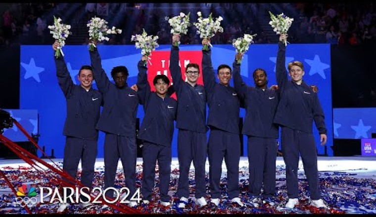 U.S. Olympic Men’s Gymnastics 2024 Paris Olympics Roster Announcement
