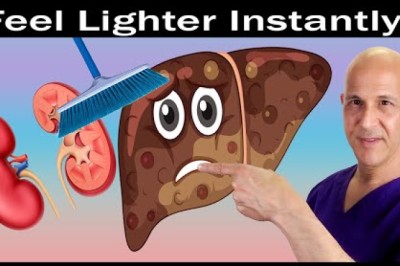 2 Cups Daily To Cleanse Liver, Kidneys and Trim Bloat and Visceral Fat Fast!