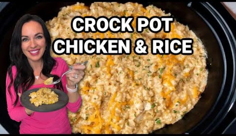 Crock Pot Chicken and Rice