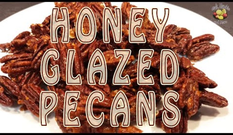 Honey Glazed Oven Roasted Pecans With Cinnamon