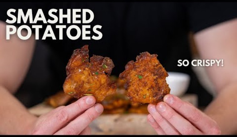 The Crispiest Smashed Potatoes