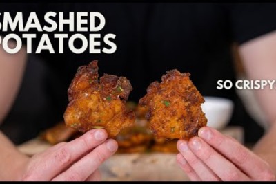 The Crispiest Smashed Potatoes