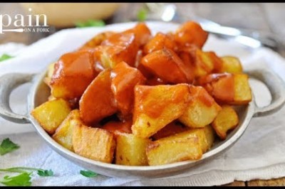 The Authentic Patatas Bravas Served in Madrid Spain