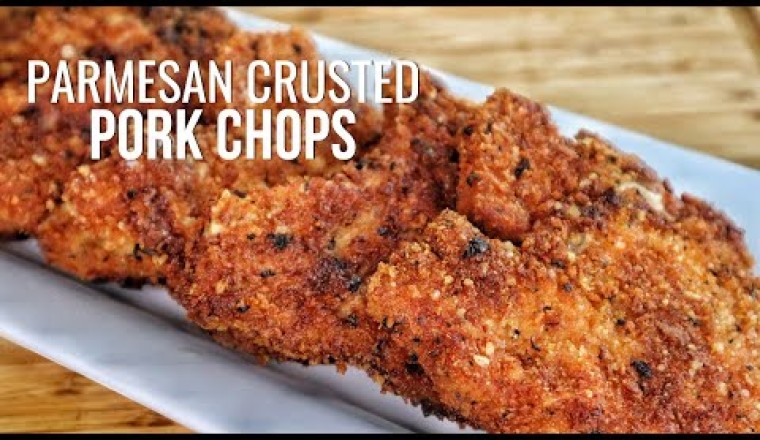 Crispy Parmesan Pork Chops
