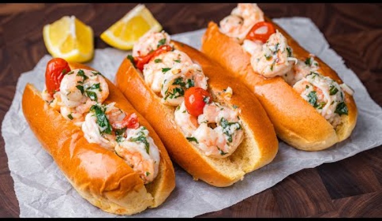 Shrimp Scampi Rolls