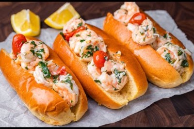 Shrimp Scampi Rolls