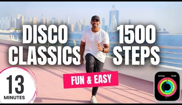 13 Mins Walking Workout Disco Classics