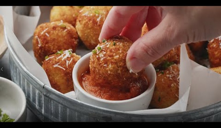 Loaded Mashed Potato Balls