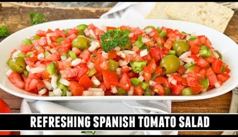 Spanish Trampó Mallorquín (Tomato Salad)