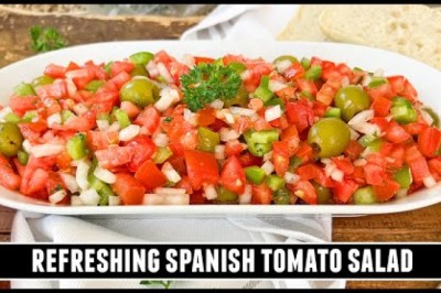 Spanish Trampó Mallorquín (Tomato Salad)
