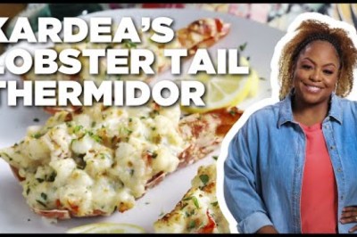 Kardea Brown's Lobster Tail Thermidor