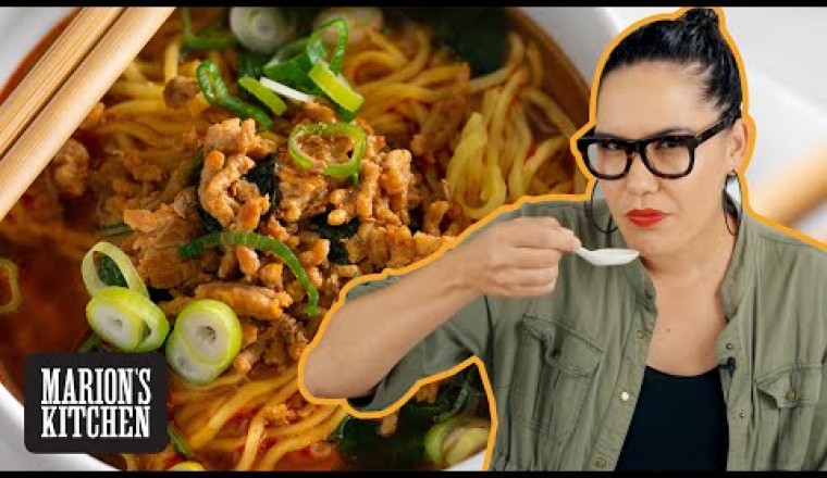 Marion's Quick Spicy Noodle Soup