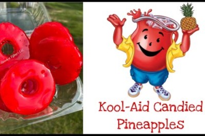 Kool-Aid Candied Pineapples