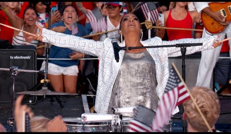 Sheila E. Performs “The Glamorous Life” (2024 A Capitol Fourth)