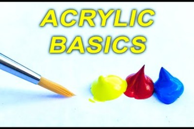 Acrylic Painting TIPS for Beginners