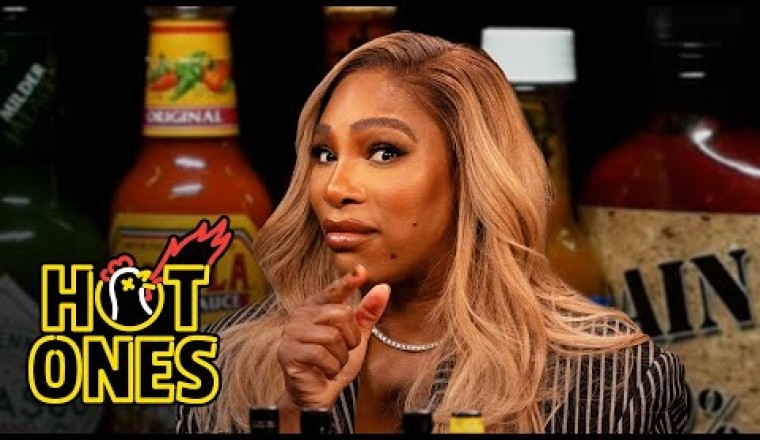Serena Williams Returns Hot Sauce Serve After Hot Sauce Serve While Eating Spicy Wings