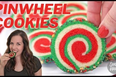 Christmas Pinwheel Cookies