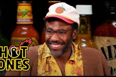 Childish Gambino Goes On a Vision Quest While Eating Spicy Wings