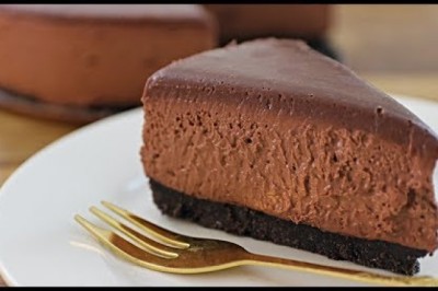 No-Bake Chocolate Cheesecake