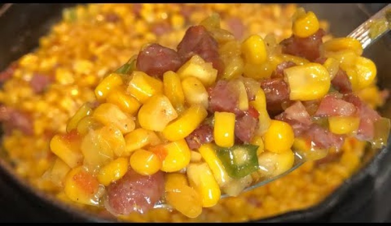 Skillet Fried Canned Butter Corn