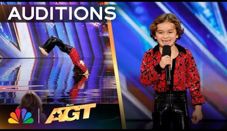 8-Year-Old Boss Baby Brody's Dance Moves SURPRISE The Judges!