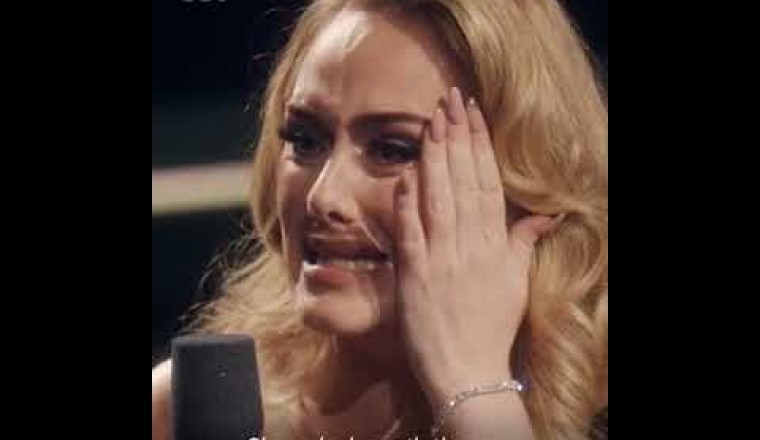 Adele Was Surprised by Her School English Teacher During Her Performance