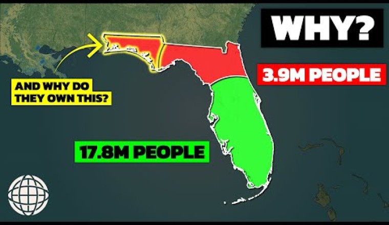 Why So Few People Live In Northern Florida