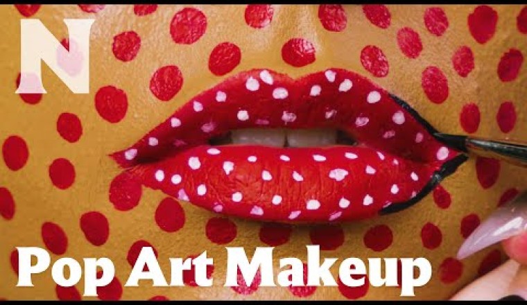 How To Create Pop Art Makeup Inspired by Roy Lichtenstein