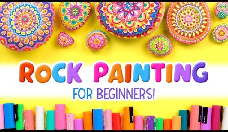 How to Use Posca Markers for Rock Painting