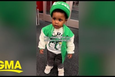 Adorable Toddler Goes Viral for Saying Hi to Everyone in the Store
