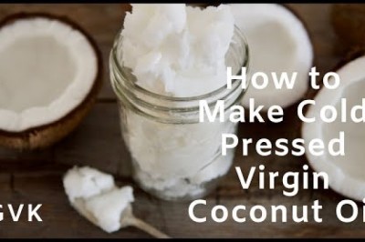 How to Make Cold Pressed Virgin Coconut Oil