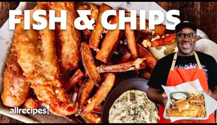 How to Make Crispy Fish and Chips