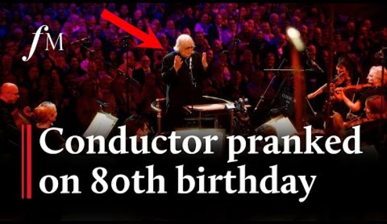 Sir Karl Jenkins Wasn’t Expecting This Birthday Surprise!