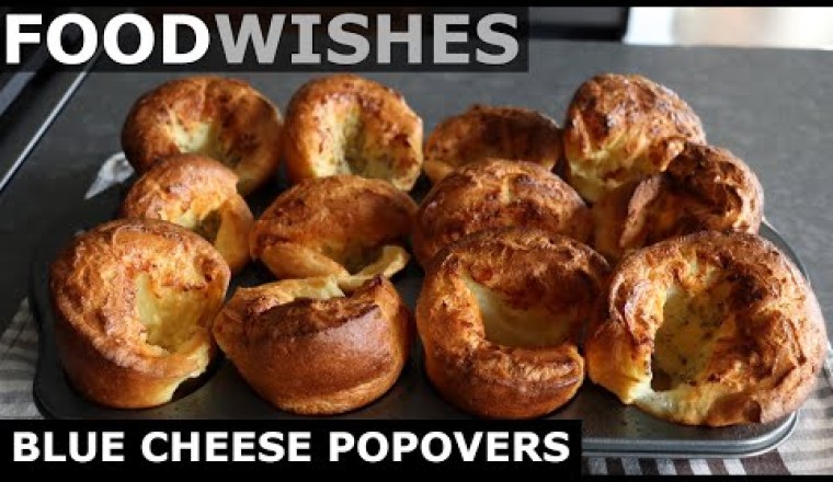 Blue Cheese Popovers