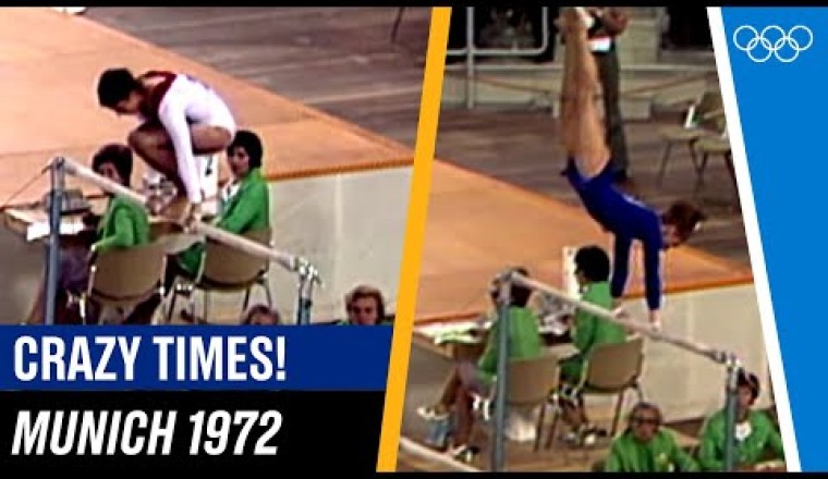 Gymnastics in the 1970s was INSANE!