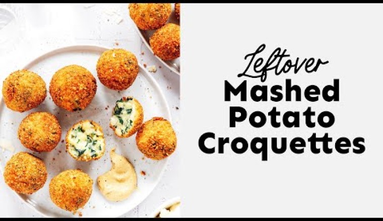 Leftover Mashed Potato Croquettes