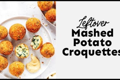 Leftover Mashed Potato Croquettes