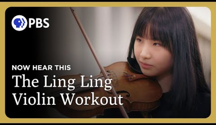 Chloe Chua and Scott Yoo Perform the Ling Ling Violin Workout