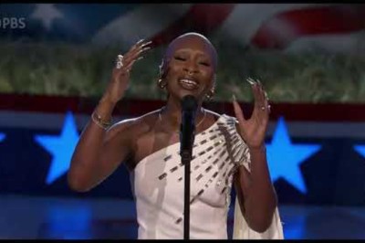Cynthia Erivo Performs 