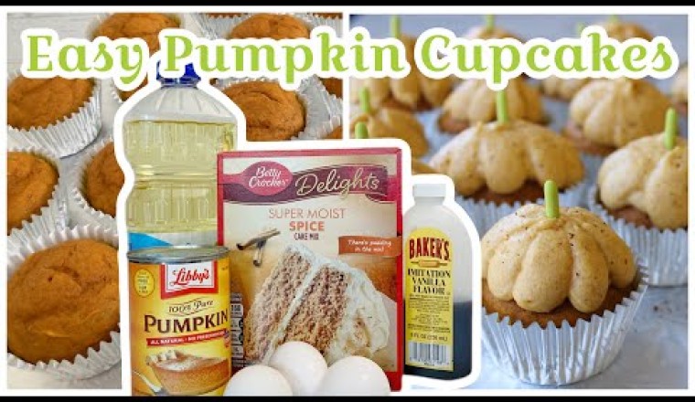Easy Pumpkin Spice Cupcakes