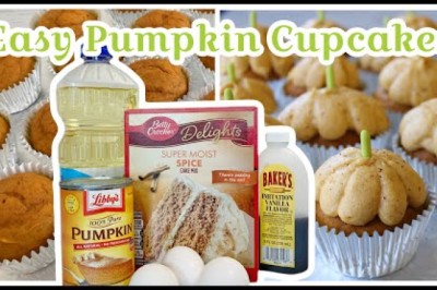 Easy Pumpkin Spice Cupcakes