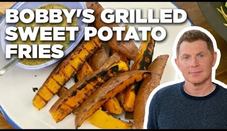 Grilled Sweet Potato Fries