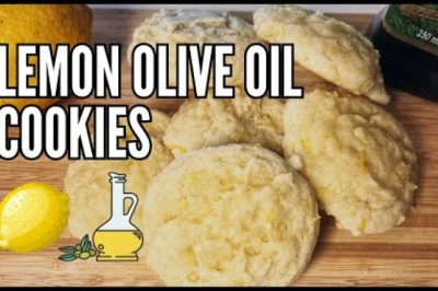 Lemon Olive Oil Cookies