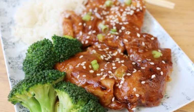 Sticky Peanut Butter Chicken