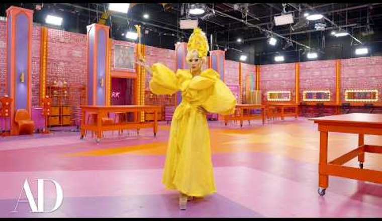 Touring the ‘RuPaul’s Drag Race’ Set with Nymphia Wind