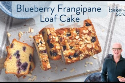 Blueberry Frangipane Loaf