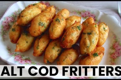 Classic Portugal Cod Fritters