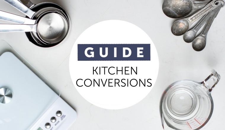 Cooking Conversion Charts and Tables
