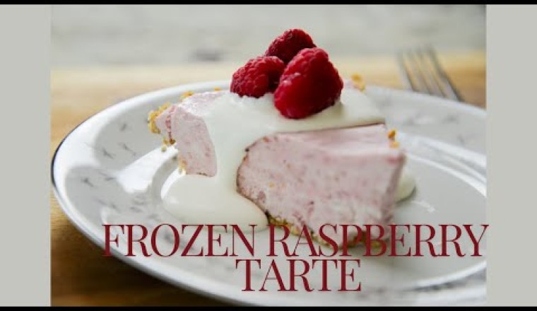 No Bake Raspberry Tart