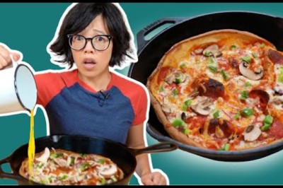 15-Minute Crazy POURABLE Pizza
